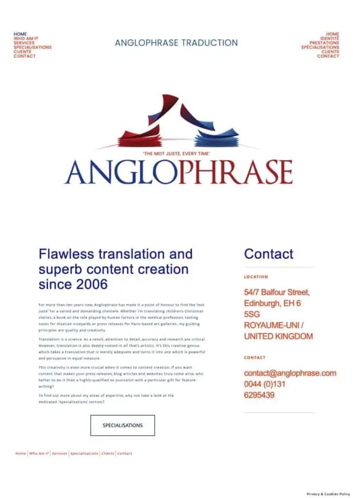 Anglo Phrase